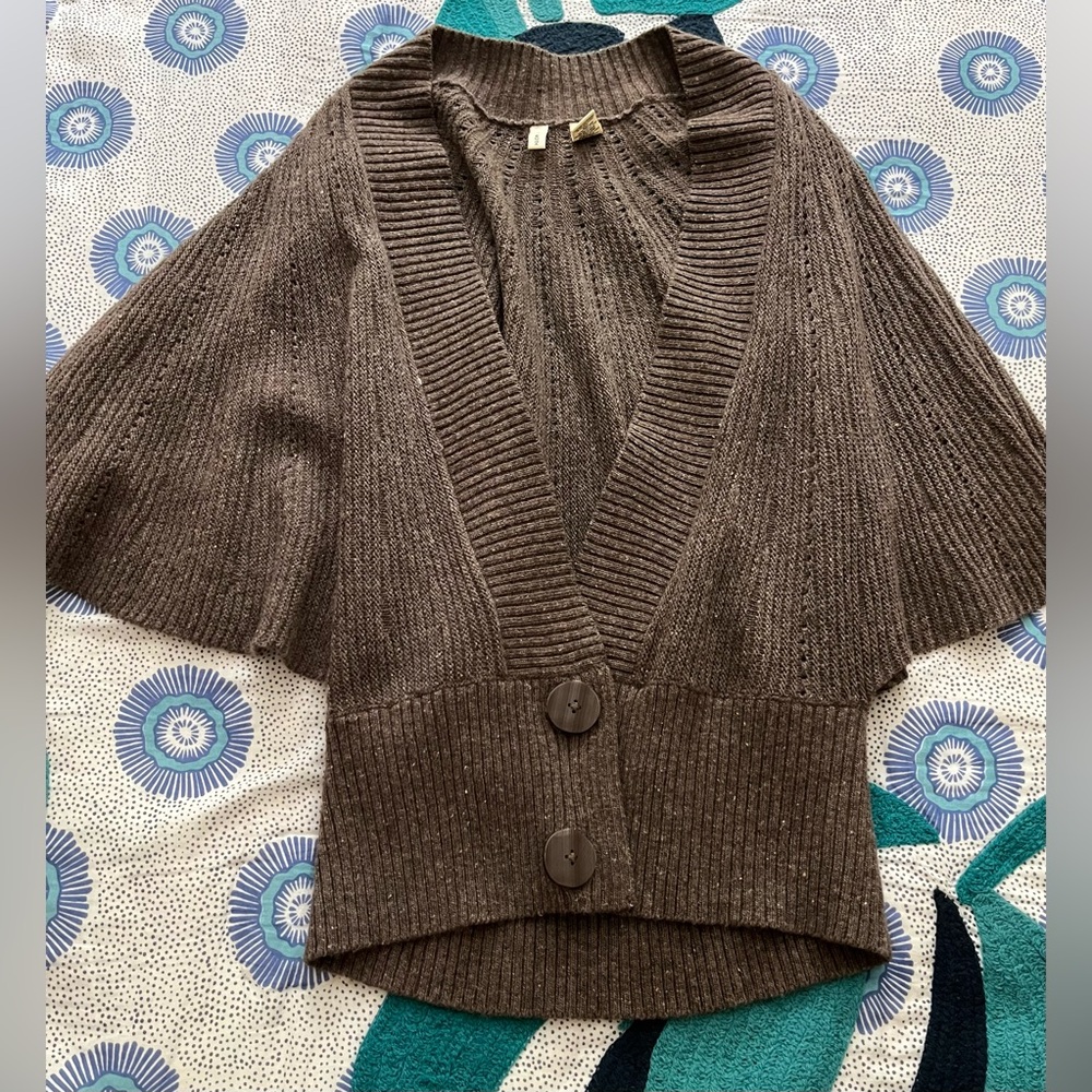 Brown sweater top